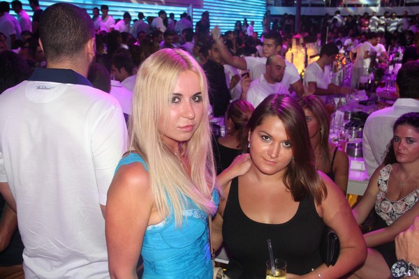 White on Saturday night